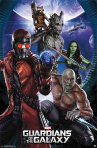 Guardians of the Galaxy Movie Poster - Group