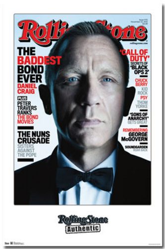 Daniel Craig - James Bond - Rolling Stone Cover