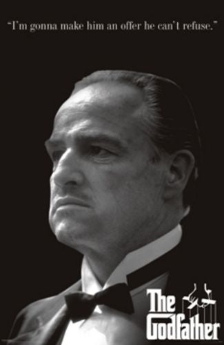 The Godfather - An Offer He Can't Refuse - Don Corleone (Marlon Brando)
