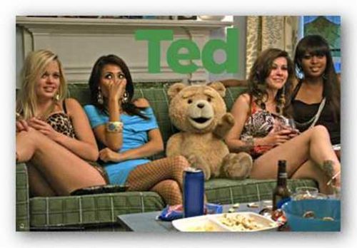 Ted - Girls on Couch