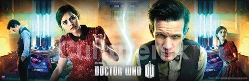 Doctor Who Centre of Tardis BBC (Matt Smith and Jenna Coleman)