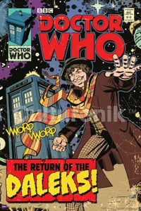 Return of the Daleks Doctor Who Comic Cover