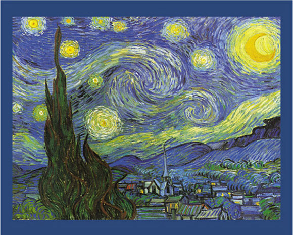 Nuit Etoilee a Saint-Remy (Starry Night) by Vincent Van Gogh