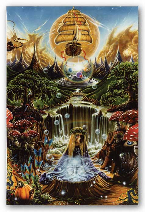 Labyrinth Falls by Richard Biffle